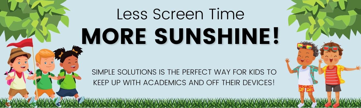 Sunshine Less Screen Welcome to the store