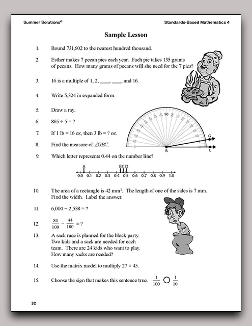 Simplesolutions Standard Based Math Standards-Based Mathematics 4